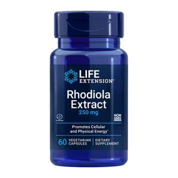 Екстракт Родіоли Rhodiola Extract 250мг - 60 вег.капсул 2023-10-2655 фото