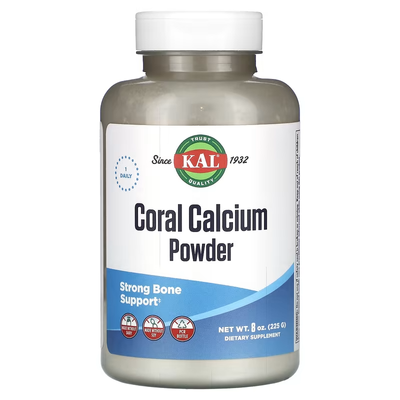 Коралловий Кальций Coral Calcium Powder 1000 мг - 225 г 2022-10-1003 фото