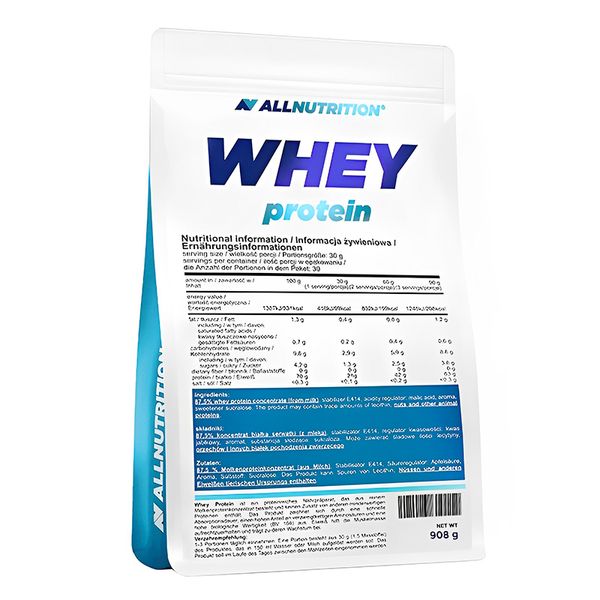 Концентрат Сывороточного Протеина Whey Protein - 900г Шоколад-Малина 100-75-9707284-20 фото