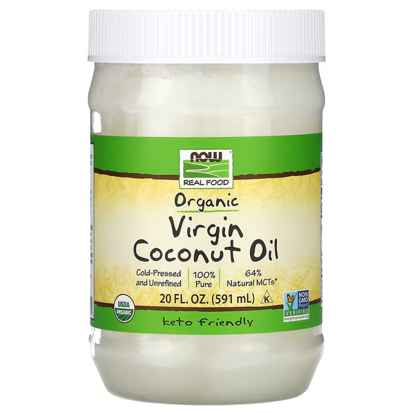 Органічне Кокосове Масло Organic Coconut Oil Virgin - 591мл 2022-10-2373 фото