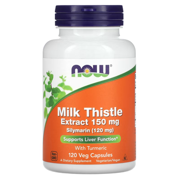 Milk Thistle Extract 150 mg Silymarin - 120 capsules