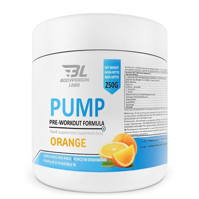 Предтренувальний Комплекс Pre-Workout Formula - 250г Апельсин 100-26-3424300-20 фото