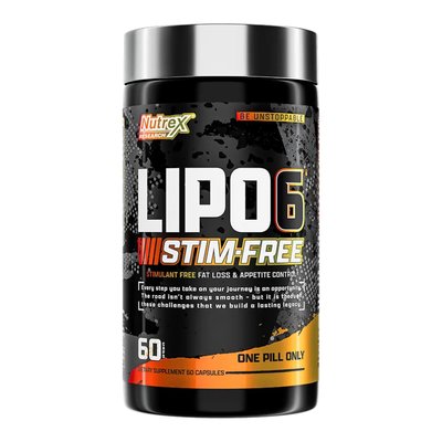 Жироспалювач без Стимуляторів Lipo-6 Stim-Free - 60 капсул 2022-10-1758 фото