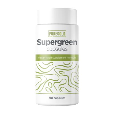 Комплекс Природних Добавок для Загального Здоров'я Supergreen - 60 капсул 2022-09-0547 фото