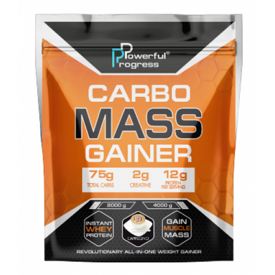 Гейнер Високоефективний Carbo Mass Gainer - 4000г Орео 100-66-3328533-20 фото