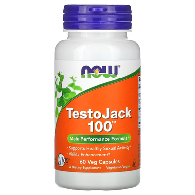 Стимулятор Тестостерону TestoJack 100 - 60 вег.капсул 2022-10-0071 фото