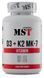 MST&reg; Вітамін Д-3 та Вітамін К-2 МК-7 - 120 софтгель 22970-01 фото 1