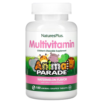 Мультивитамины с микроэлементами для детей Animal Parade - 180 таб. 2023-10-3460 фото
