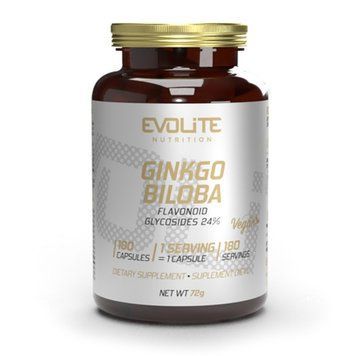 Ginkgo Biloba Extract 60 mg - 180 veg. capsules