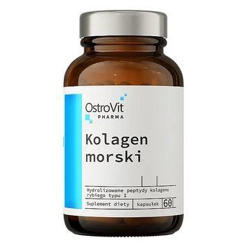Marine Collagen Type I with Vitamin C - 60 capsules