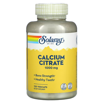 Кальцій Цитрат Calcium Citrate 1000мг - 120 вег.капсул 2022-10-1023 фото