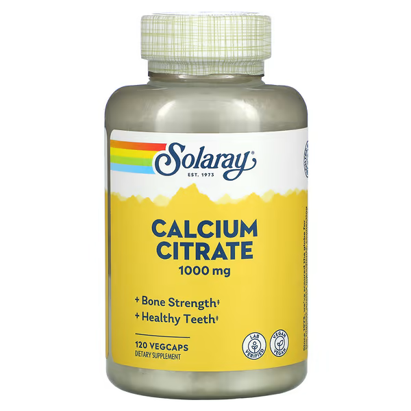 Кальций Цитрат Calcium Citrate 1000мг - 120 вег.капсул 2022-10-1023 фото