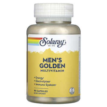 Комплекс Витаминов и Минералов для Мужчин Men's Golden Multi-Vitamin - 90 капсул 2023-10-2135 фото