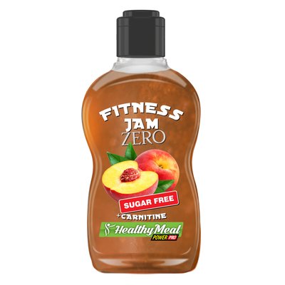 Фітнес Джем з Л-Карнітіном Fitnes Jam Sugar Free + L Carnitine - 200г Абрикос (без цукру) 2022-10-2422 фото