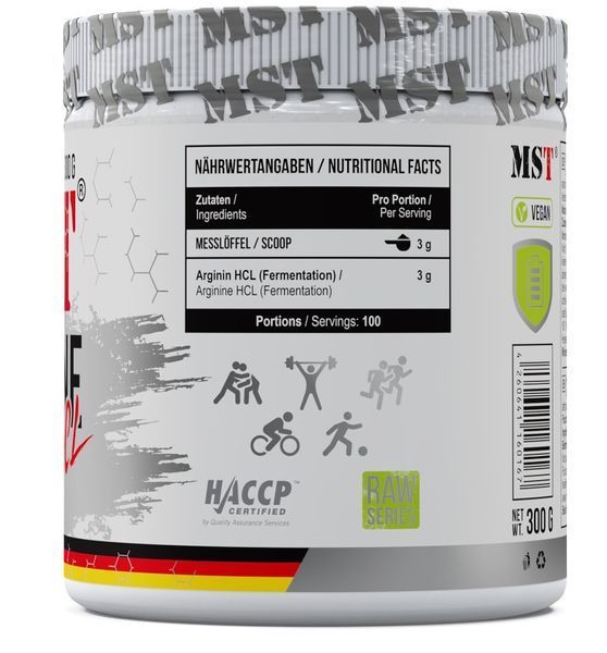 MST&reg; L-Arginine Hydrochloride - 300 g