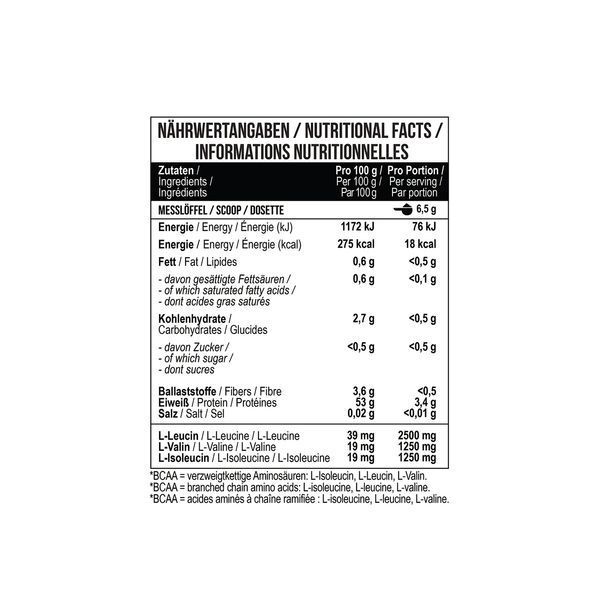 MST&reg; BCAA 2:1:1 Amino Acid Complex without sugar - 500 g