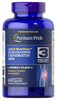 Double Strength Glucosamine, Chondroitin & MSM (60 caps)