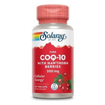 Coenzyme Q10 with Hawthorn Berry Extract 200 mg - 30 veg. capsules