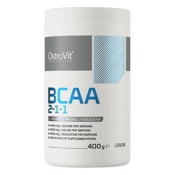 Комплекс Амінокислот з Розгалуженим Ланцюгом BCAA 2-1-1 - 400 г 09887-02 фото