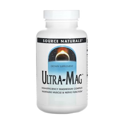 Комплекс Магнію та Вітамін В6 Ultra-Mag Magnesium Complex - 60 таб 2023-10-2353 фото