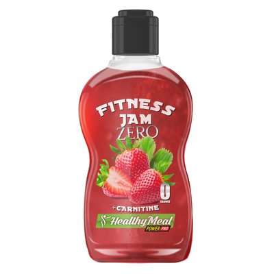 Фітнес Джем з Л-Карнітіном Fitnes Jam Sugar Free + L Carnitine - 200г Полуниця (без цукру) 2022-10-2423 фото