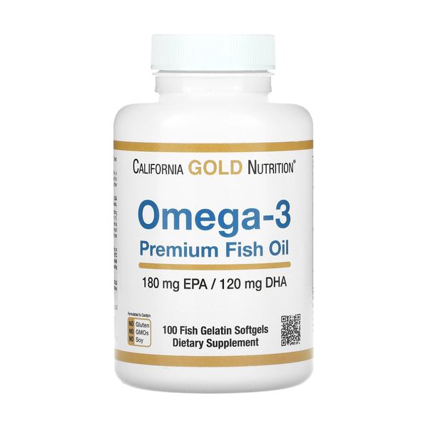 Риб'ячий жир преміум класу Omega-3 Premium Fish Oil - 100 софтгель 2022-09-0726 фото