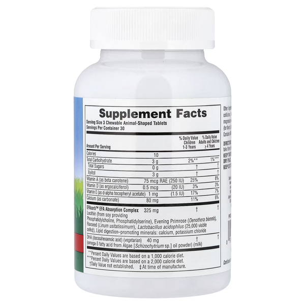 DHA for Children with Vitamins and Minerals DHA KIDS - 90 chewable tablets