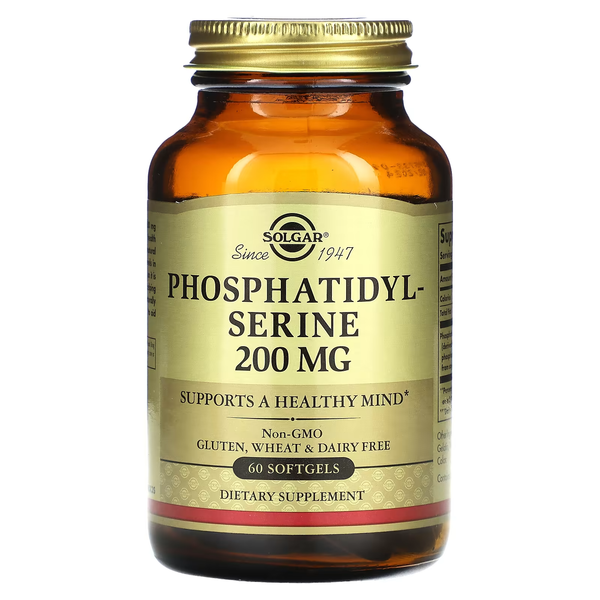 Фосфатидилсерин Phosphatidylserine 200мг - 60 софтгель 2022-10-3000 фото