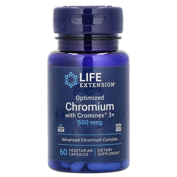 Оптимизированный Хром из Crominex&reg; 3+ 500 мкг &ndash; 60 вег. капсул 2023-10-3216 фото