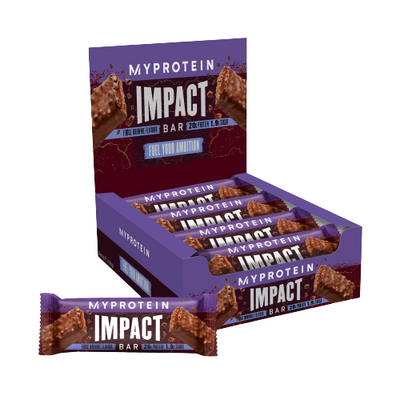 Протеиновые батончики Impact Protein Bar - 12x64г Помадка Брауни 2022-09-0050 фото