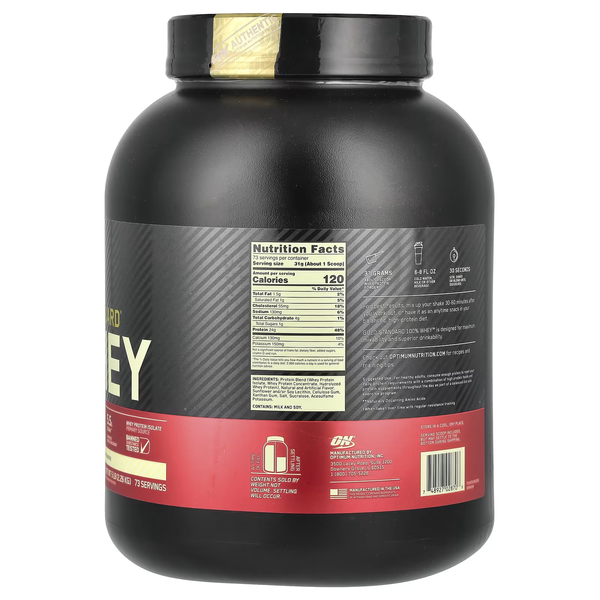 Complex Whey Protein with BCAA Gold Standard - 2260 g