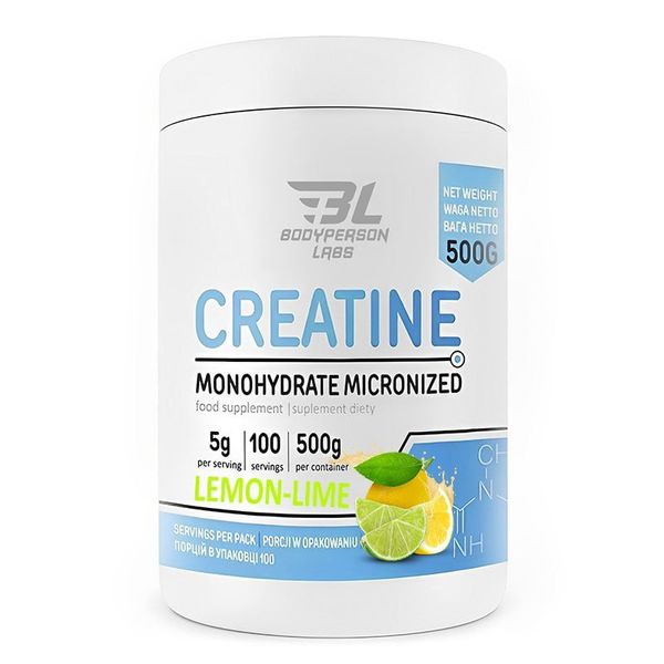 Creatine monohydrate - 500g Lemon Lime 2022-10-2819 фото