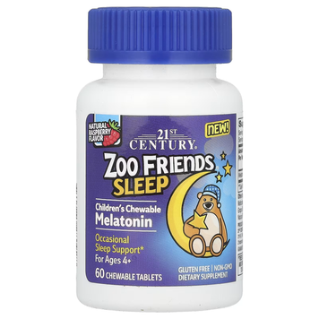 Melatonin for Children from 4 years old - 60 chewable tablets