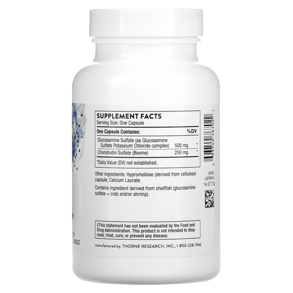 Глюкозамін і Хондроїтин Glucosamine & Chondroitin - 90 капсул 2023-10-3133 фото