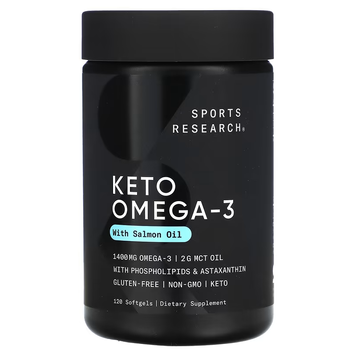 Keto Complex Omega-3 with MCT Oil 1400 mg - 120 softgels