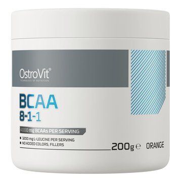 Комплекс Амінокислот з Розгалуженим Ланцюгом BCAA 8:1:1 - 200 г 08416-02 фото