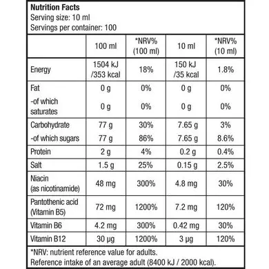 Pre-Workout Isotonic Multi Hypotonic Drink - 1000 ml