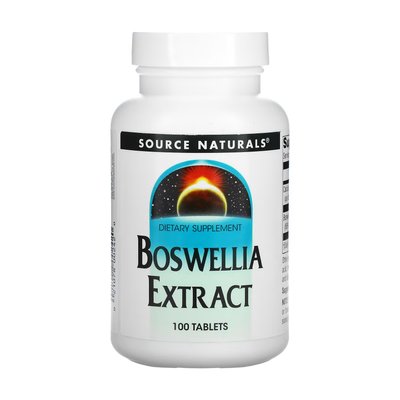 Экстракт Босвелии с Кальцием Boswellia Extract 375мг - 100 таб 2023-10-2676 фото