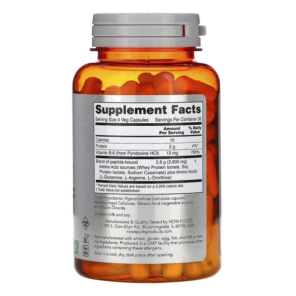 Complete Amino Acid Complex with Protein Amino Complete - 120 veg.capsules
