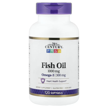 Fish Oil Concentrate 1000 mg - 120 softgels