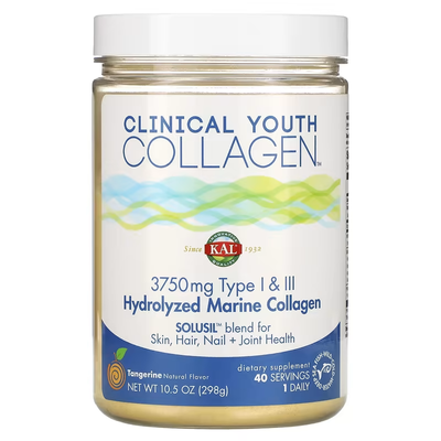 Гидролизованный Морской Коллаген Clinical Youth Collagen I & III Типа - 298г 2022-10-1004 фото