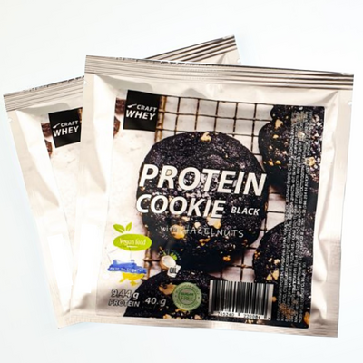 Протеїнове Печиво Protein Cookie - 60г Мікс горіхів 2023-10-2995 фото