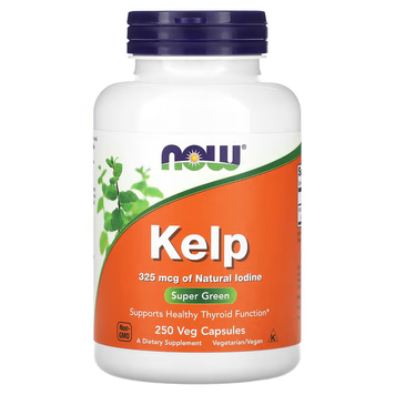 Brown Algae in capsules Kelp 325mcg - 250 veg. capsules