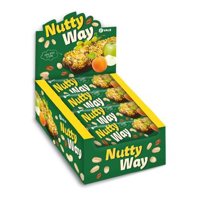 Злаковий Батончик Nutty Way - 20x40г Частково Глазурований 100-74-8861837-20 фото