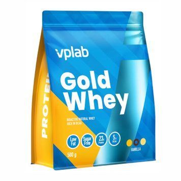 Концентрат Сироваткового Білка Gold Whey - 500г Ваніль 2022-10-0482 фото