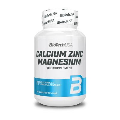 Calcium Zinc Magnesium (100 tabs) 00286-01 фото