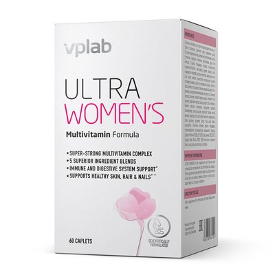 Витаминный комплекс для женщин Ultra Women Multivitamin Formula - 60 каплет 2022-10-1449 фото