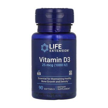 Витамин Д3 Vitamin D3 25мкг (1000 IU) &ndash; 90 софтгель 2023-10-3217 фото