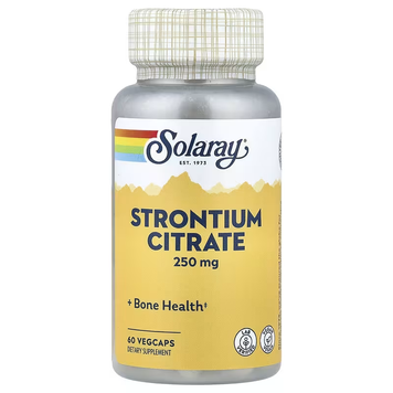Strontium Citrate 250 mg - 60 veg. capsules