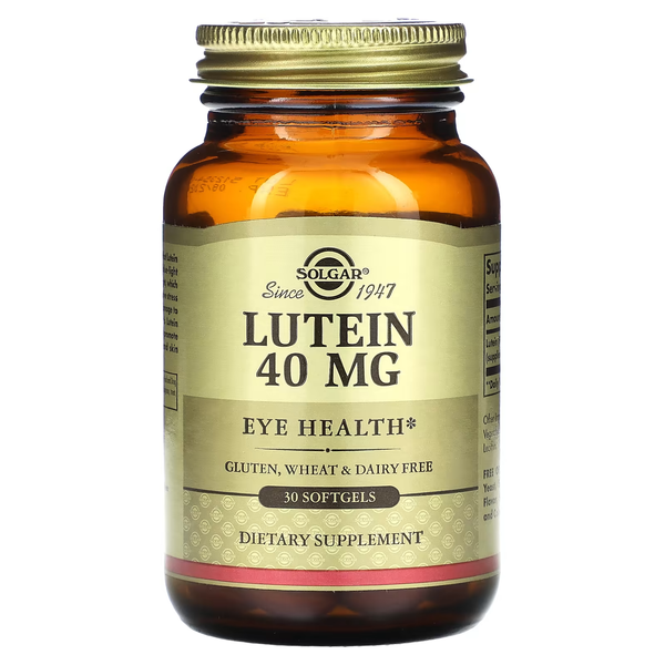 Лютеїн Lutein 40мг- 30 софтгель 100-39-2530002-20 фото